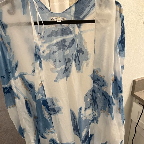 Light Blue Cardigan/ Coverup - Picture 1 of 3